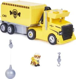 Paw Patrol - Rubble Figur Med Lastbil - X-Treme Truck - Big Truck Pups -Legetøjsland paw patrol big trucks rubble mega koerertoej 591130 8