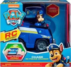 Paw Patrol - Fjernstyret Politibil Med Figur - Chase -Legetøjsland paw patrol chase rc cruiser 462895 1
