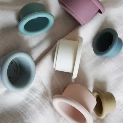 Stablekopper I Silikone - Koku - Petú Petú - 7 Stk -Legetøjsland pet pet koku stablekopper 592358 2