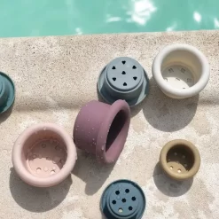 Stablekopper I Silikone - Koku - Petú Petú - 7 Stk -Legetøjsland pet pet koku stablekopper 592358 4