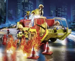 Playmobil City Action - Brandbil Legesæt - 70557 -Legetøjsland playmobil brandbil 70557 518052 3
