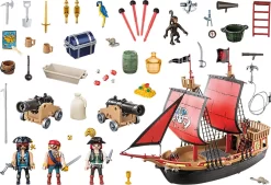 Playmobil Pirates - Piratskib - Dødningehoved-Skibet - 70411 -Legetøjsland playmobil skull pirate ship 70411 485899 6