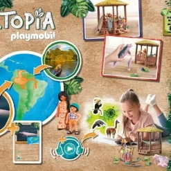 Playmobil Wiltopia - Padletur Med Floddelfinerne - 71143 -Legetøjsland playmobil wiltopia padletur med floddelfinerne 592636 1