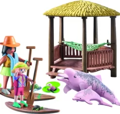 Playmobil Wiltopia - Padletur Med Floddelfinerne - 71143 -Legetøjsland playmobil wiltopia padletur med floddelfinerne 592636 6