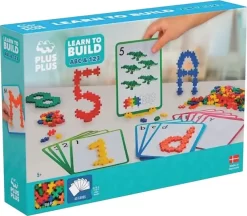Plus Plus - Learn To Build Abc & 123 Sæt - 600 Stk -Legetøjsland plus plus learn to build abc 123 575722 6