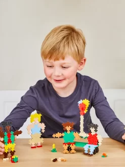 Plus-Plus Brikker - Learn To Build - People Of The World -Legetøjsland plus plus learn to build people of the world 595001 2