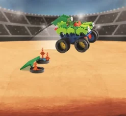 Plus-Plus Go! - Monster Trucks Sæt - 7018 -Legetøjsland plus plus monster truck saet 7018 582999 3