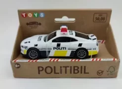 Legetøjs Politibil - 11 CM