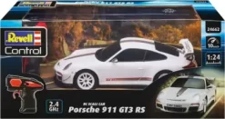 Fjernstyret Porsche 911 Bil - 1:24 - Revell Control - Hvid