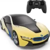 Rastar - Bmw I8 Fjernstyret Bil - 1:24 - Uv Sensitive -Legetøjsland rastar rc 124 bmw i8 uv sensitiv 581629