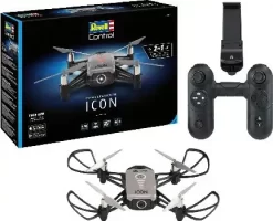 Revell - Icon Quadcopter Drone Med Kamera - 720P - 16 CM - 23825 -Legetøjsland rc camera quadcopter icon 23825 575417 7