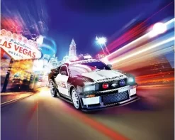 Fjernstyret Politibil - Ford Mustang - 1:12 - Revell Control -Legetøjsland rc car ford mustang police 112 24665 575470 2