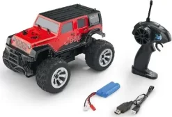 Fjernstyret Jeep Bil - Wrangler Rubicon - Revell Control - 1:18 - 24464 -Legetøjsland rc car jeep wrangler rubicon 118 24464 575445 2