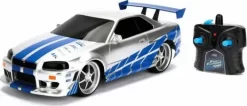Fjernstyret Rc Bil - Fast And Furious Nissan Skyline Gtr -Legetøjsland rc fastfurious rc nissan skyline gtr 116r34 mus 511400 1