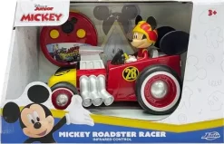 Mickey Mouse - Roadster Racer - Fjernstyret Racerbil 5 Mickey Mouse - Roadster Racer - Fjernstyret Racerbil -Legetøjsland rc mickey roadster racer 19 cm 562715 1