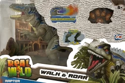 Fjernstyret Dinosaur Figur - Raptor - Walk & Roar - Real Wild -Legetøjsland real wild infared raptor wsteam 585002 3