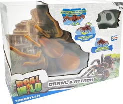 Fjernstyret Edderkop - Crawl & Attack - Real Wild - 24 CM -Legetøjsland real wild ir kaempe edderkop 585143 2