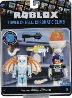 Roblox Figurer Med Tilbehør - Tower Of Hell - Chromatic Climb