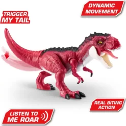 Zuru Robo Alive - T-Rex Interaktiv Dinosaur Figur - Dino Action - Series 1 -Legetøjsland robo alive dino action s1 t rex 583438 2