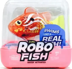 Zuru Robo Alive - Robo Fish - Robot Fisk Legetøj - Gul -Legetøjsland robo alive fish yellow 50083 587206 2