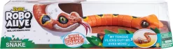 Zuru Roboalive - Robot Slange Legetøj - Orange - Series 2 -Legetøjsland roboalive snake serie 2 orange 513978 2