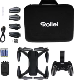 Rollei - Fly 60 Drone Med Kamera -Legetøjsland rollei fly 60 fly more combo camera drone 599931 5