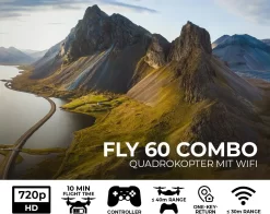 Rollei - Fly 60 Drone Med Kamera -Legetøjsland rollei fly 60 fly more combo camera drone 599931 6