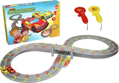 Scalextric Racerbane - My First Scalextric - Inkl. 2 Biler 3 Scalextric Racerbane - My First Scalextric - Inkl. 2 Biler