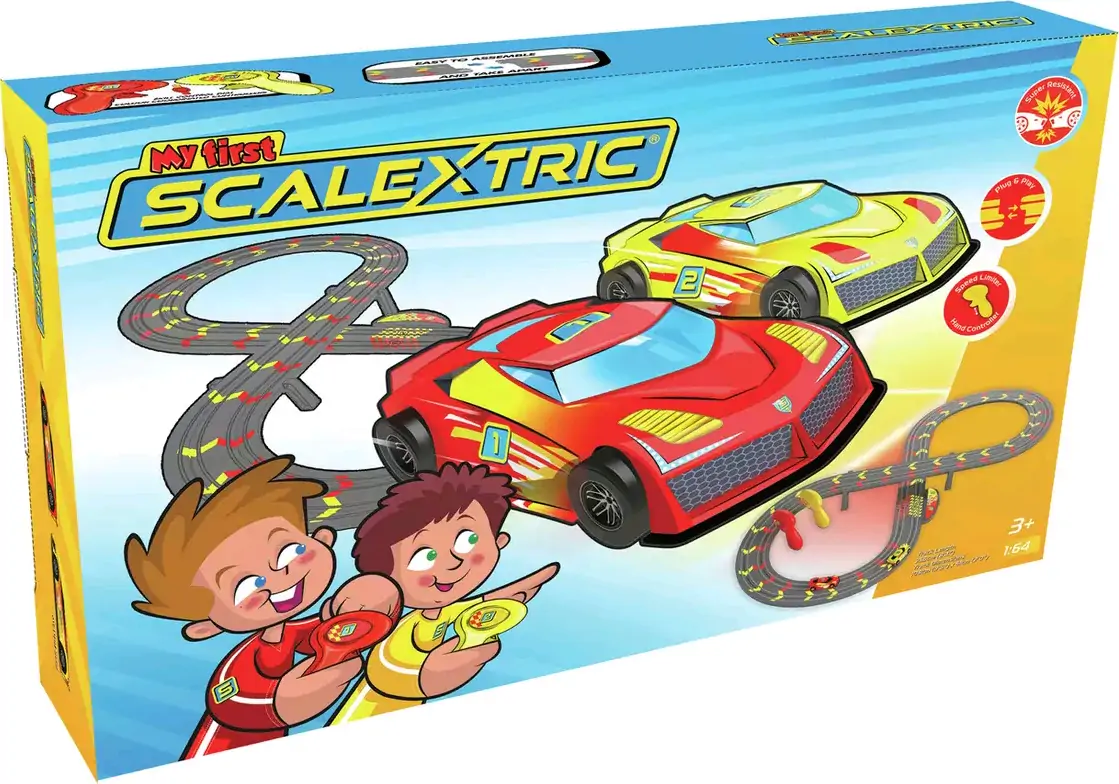 Scalextric Racerbane - My First Scalextric - Inkl. 2 Biler 6 Scalextric Racerbane - My First Scalextric - Inkl. 2 Biler - Billede 4