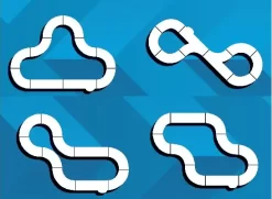 Scalextric - Scandinavian Super Saloons Racerbane Sæt - Gt Team Sweden Vs Gt Team Denmark - 1:32 - C1425Pf -Legetøjsland scandinavian super saloons set c1425pf 576289 3