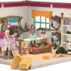 Schleich Horse Club - Rideudstyrsbutik Legesæt - 42568 -Legetøjsland schleich horse club heste shop 580029