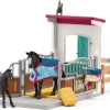 Schleich Horse Club - Hesteboks Med Hoppe Og Føl - 42611 -Legetøjsland schleich horse club hesteboks med hoppe foel 602645