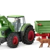Schleich Farm World - Traktor Med Anhænger - 42379 -Legetøjsland schleich traktor med anhaenger 42379 602964