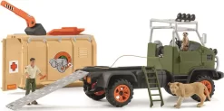 Schleich Wild Life - Stor Lastbil Til Dyreredning - 42475 -Legetøjsland schleich wild life animal rescue large truck 42475 587630 2