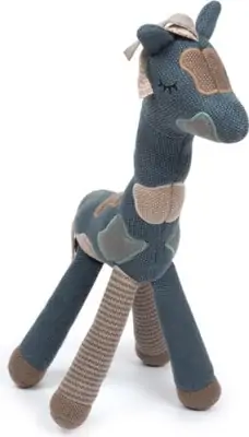 Smallstuff - Aktivitetsbamse - Stor Giraf - Blue Sandy