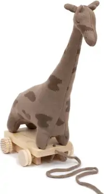 Trækdyr Til Børn - Giraf - Brun - Smallstuff