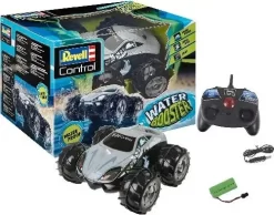 Fjernstyret Stuntbil Til Vand - Water Booster - Revell Control - 19 CM - 24635 -Legetøjsland stunt car water booster rc 24ghz 500mah grey 24635 575459 4
