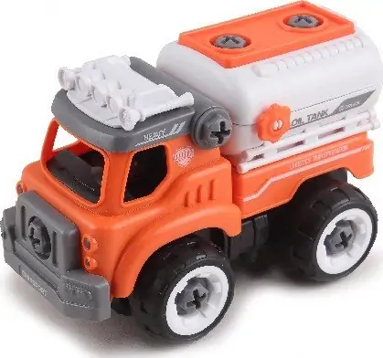 Fjernstyret Lastbil Med Tank - Med Lyd Og Skruetrækker - Contruck 4 Fjernstyret Lastbil Med Tank - Med Lyd Og Skruetrækker - Contruck - Billede 2