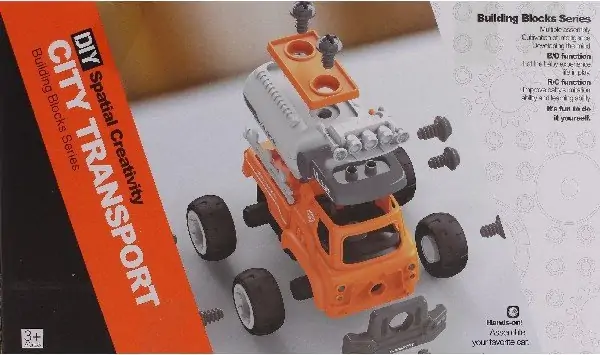 Fjernstyret Lastbil Med Tank - Med Lyd Og Skruetrækker - Contruck 7 Fjernstyret Lastbil Med Tank - Med Lyd Og Skruetrækker - Contruck - Billede 5