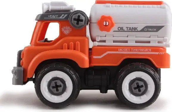 Fjernstyret Lastbil Med Tank - Med Lyd Og Skruetrækker - Contruck 10 Fjernstyret Lastbil Med Tank - Med Lyd Og Skruetrækker - Contruck - Billede 8