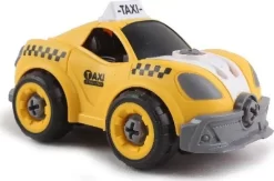 Fjernstyret Taxa Bil Med Lyd - City Tourist - Contruck -Legetøjsland taxi rc diy with sound 572299 4