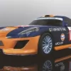Scalextric - Team Gt Gulf Bil - C4091 -Legetøjsland team gt gulf c4091 576183