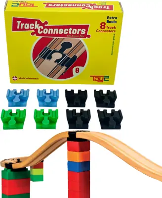 Toy2 Track Connectors - Extra Basis - 8 Dele 3 Toy2 Track Connectors - Extra Basis - 8 Dele
