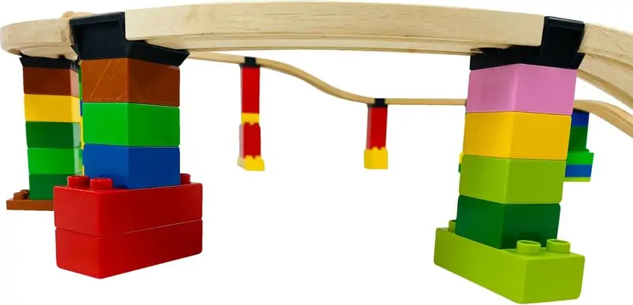 Toy2 Track Connectors - Extra Basis - 8 Dele 5 Toy2 Track Connectors - Extra Basis - 8 Dele - Billede 3