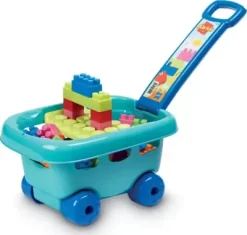 Ecoiffier Abrick - Trækvogn Med 30 Klodser