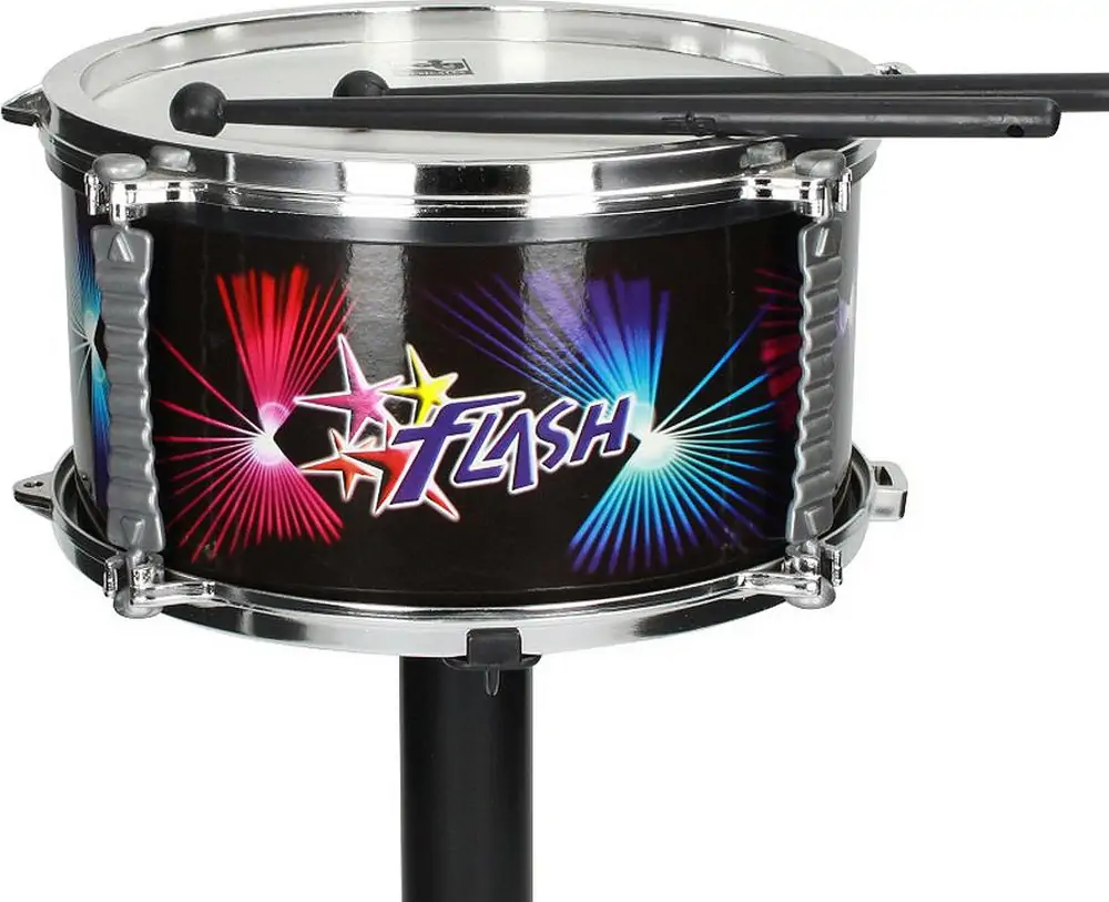 Trommesæt Til Børn - Begynder - Inkl. Mikrofon Og Taburet 6 Trommesæt Til Børn - Begynder - Inkl. Mikrofon Og Taburet - Billede 4