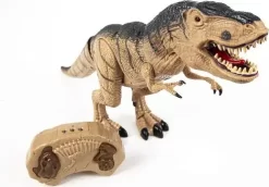 Fjernstyret Dinosaur Legetøj Med Lys Og Lyd - T-Rex - 46 CM - Dinosaur Planet -Legetøjsland tyrannosaurus rc wspray light sound big size 571616 1