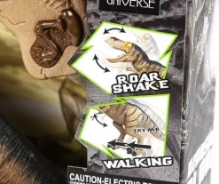 Fjernstyret Dinosaur Legetøj Med Lys Og Lyd - T-Rex - 46 CM - Dinosaur Planet -Legetøjsland tyrannosaurus rc wspray light sound big size 571616 7