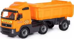 Volvo Lastbil Dumper Legetøj - 59 CM - Polesie -Legetøjsland volvo lastbil dumper m tip 590x190x250mm 58393 574741 5