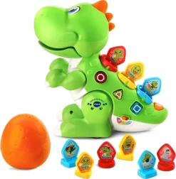 Vtech Dino Robot Legetøj Til Baby - Baby Lær Og Dans - Dansk -Legetøjsland vtech baby laer dans dino dansk 510101 4